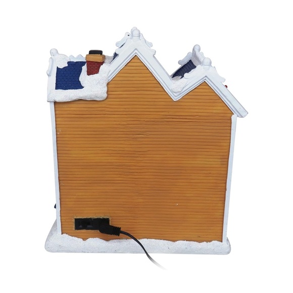 Top Treasures Christmas Village Victorian House Pre-lit Musical Frgurine NIB - Picture 4 of 5